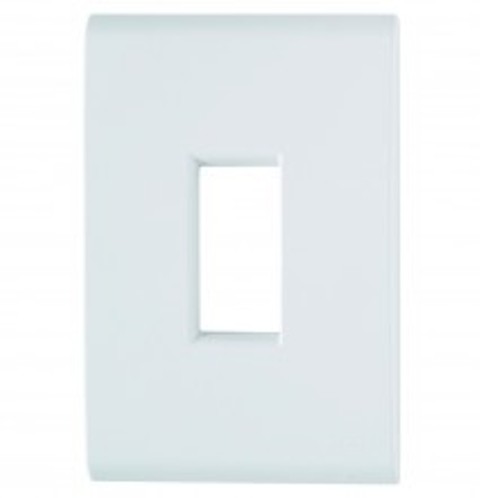 Conjunto Liz Placa+Sup 4X2 01-Posto Vertical Branco - Tramontina