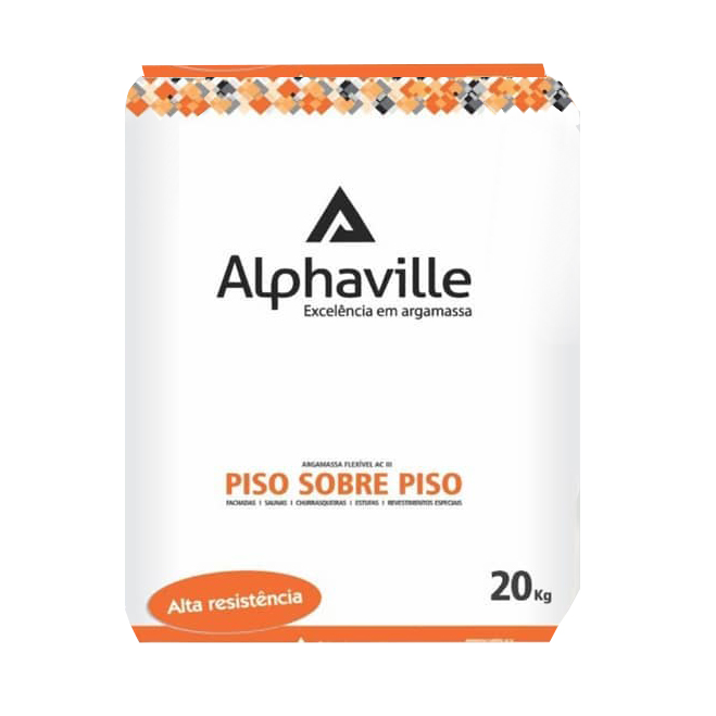 Argamassa ACIII 20kg Cinza - Alphaville